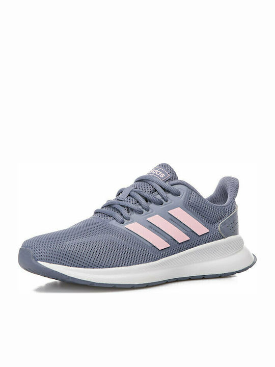 Runfalcon K Incaltaminte Sport Copii Alergare Cu Șireturi Indigo Raw / Roz Adevărat / Negru Core