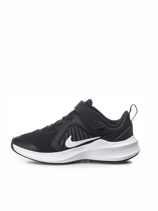 Downshifter Downshifter 10 Kids Sports Shoes Running with Hoop & Loop Closure Black