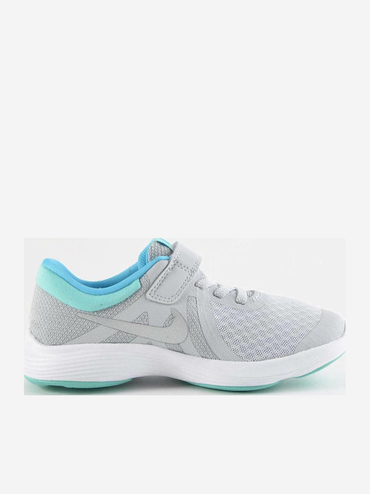 Revolution Revolution 4 PS Kids Sports Shoes Running with Hoop & Loop Closure Gray