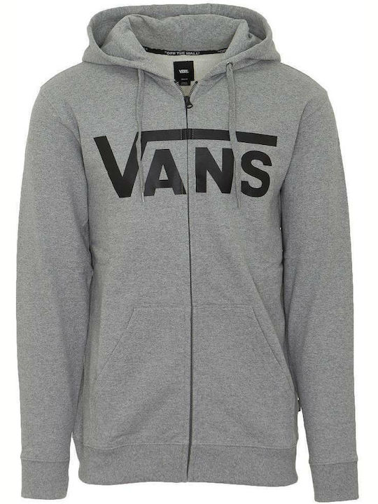 Classic Zip II Sweatshirt mit Kapuze Heather Grey