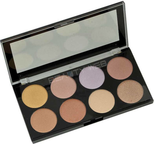 Revolution Beauty Ultra Strobe and Light Palette Highlighting 11.5gr