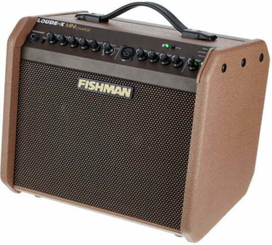 Fishman Loudbox Mini Charge Combo Ενισχυτής Ακουστικών Οργάνων 1 x 6.5" 60W Καφέ