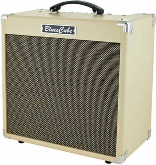 Roland Blues Cube Hot 30W Combo Amplifier for Electric Guitar 1 x 12" 30W White