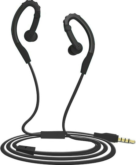 Noozy BH41 In-ear Bluetooth Handsfree Ακουστικά Μαύρα