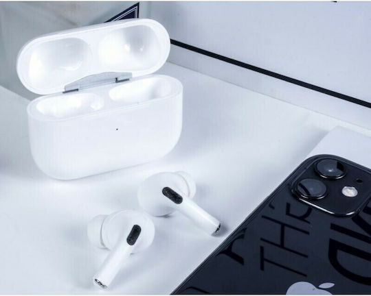 XO F100 In-ear Bluetooth Handsfree Earphones with Charging Case White