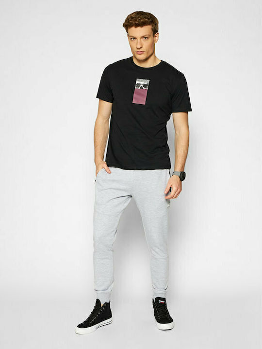Jogginghose mit Gummizug Light Grey Melange