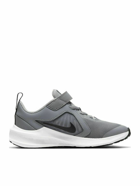 Downshifter Downshifter 10 Kids Sports Shoes Running with Hoop & Loop Closure Particle Grey / Grey Fog / White / Black