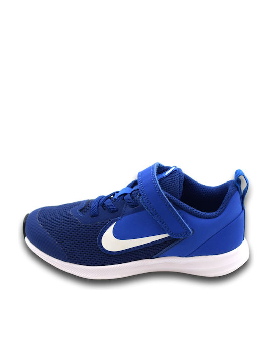 Downshifter Downshifter 9 Kids Sports Shoes Running with Hoop & Loop Closure Blue