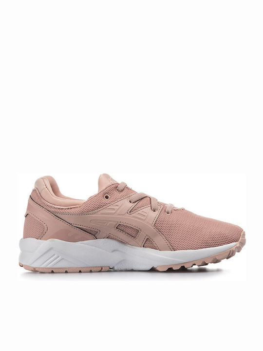 Gel-Kayano Trainer Evo Αθλητικά Παιδικά Παπούτσια Running με Κορδόνια Ροζ