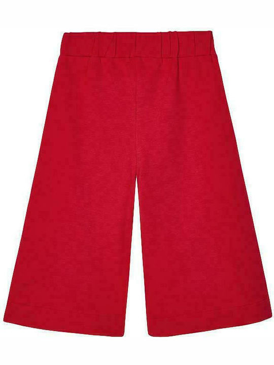 Mayoral Girls Fabric Pant Red