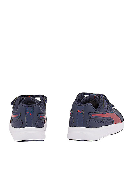 Escaper SL V Infant Kids Sports Shoes Running with Hoop & Loop Closure Navy Blue
