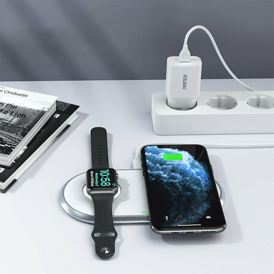 Choetech Kabelloses Ladegerät (Qi Pad) Weißs (T317)