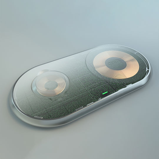 Choetech Kabelloses Ladegerät (Qi Pad) Weißs (T317)