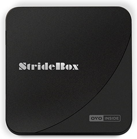 TV Box StrideBox A2 Ovo Inside Streaming 4K UHD με WiFi USB 2.0 2GB RAM και 16GB Αποθηκευτικό Χώρο με Λειτουργικό Android