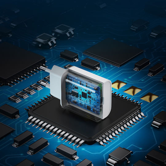Choetech Φορτιστής Χωρίς Καλώδιο με Θύρα USB-C 20W Power Delivery Λευκός (Q5004)