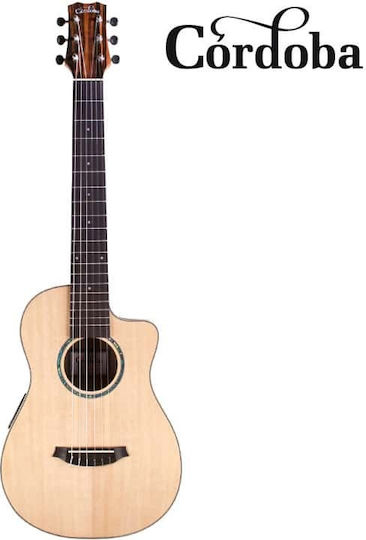 Cordoba Guitars Ηλεκτροκλασική Κιθάρα 4/4 Mini II EB CE Natural