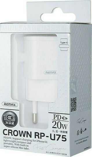 Remax Φορτιστής Χωρίς Καλώδιο με 2 Θύρες USB-A Λευκός (RP-U51 Elves)