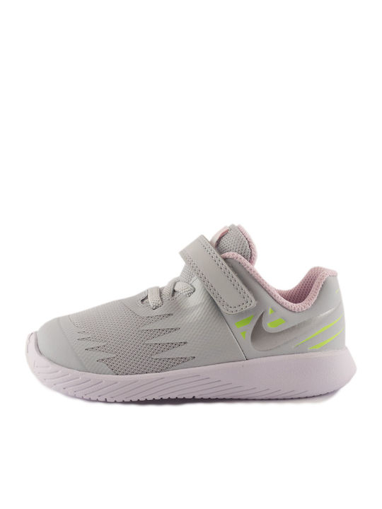 Star Runner Star Runner TDV Kids Sports Shoes Running with Hoop & Loop Closure Gray