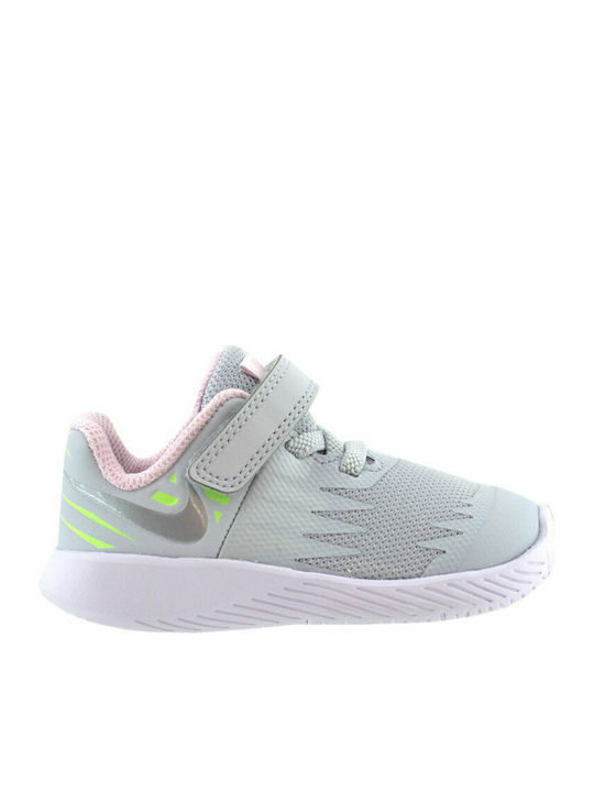 Star Runner Star Runner TDV Kids Sports Shoes Running with Hoop & Loop Closure Gray