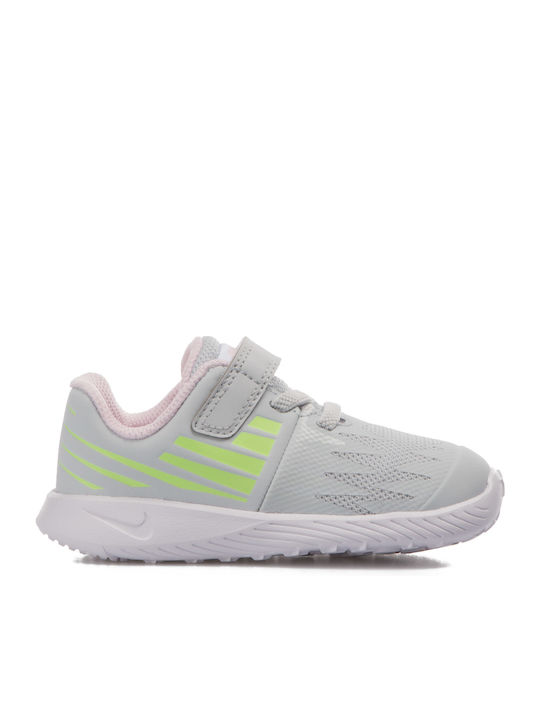 Star Runner Star Runner TDV Kids Sports Shoes Running with Hoop & Loop Closure Gray