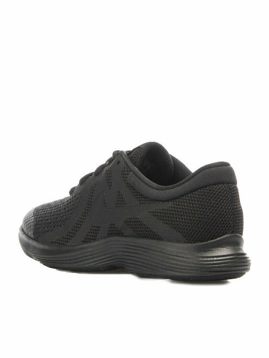 Revolution Revolution 4 GS Kids Sports Shoes Running with Laces Black