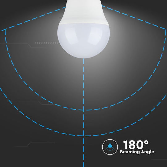 V-TAC Vt-1830 LED Bulb 4W 75mm for Socket E27 and Shape G45 Natural White 300lm