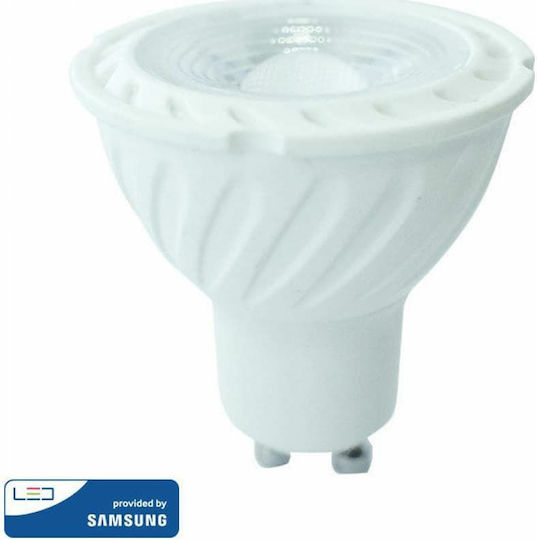 V-TAC Vt-227 LED Bulb 6.5W for Socket GU10 and Shape PAR16 Cool White 480lm