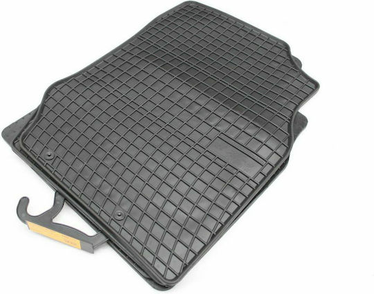 Frogum Set of Front and Rear Mats 4pcs for Nissan Almera 2000-2006 Black