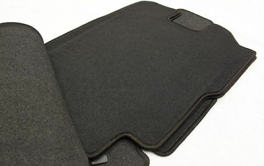 Petex Set of Front and Rear Mats 4pcs for Honda FR-V 2005-2009 Black