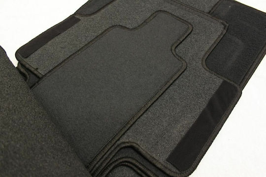 Petex Set of Front and Rear Mats 4pcs for Honda FR-V 2005-2009 Black