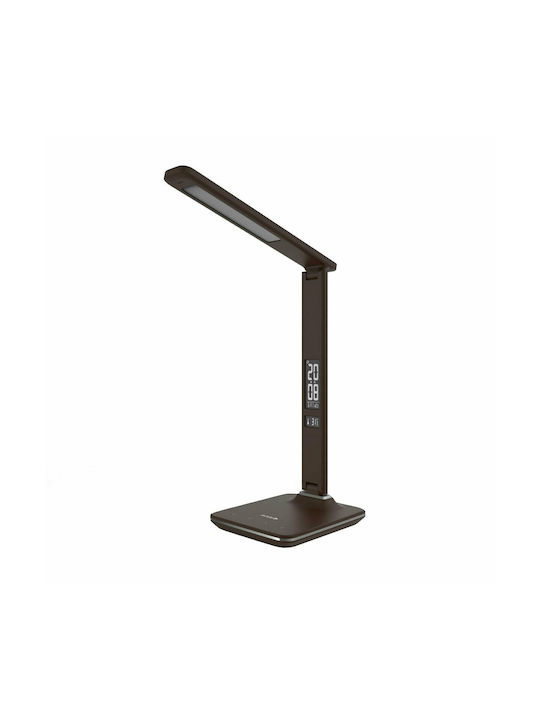 Avide ABLDL-OLC-6W-BR LED Office Lamp Foldable in Brown Color