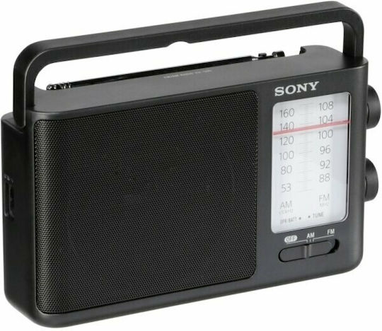 Sony ICF-506 Φορητό Ραδιόφωνο Ρεύματος / Μπαταρίας Μαύρο