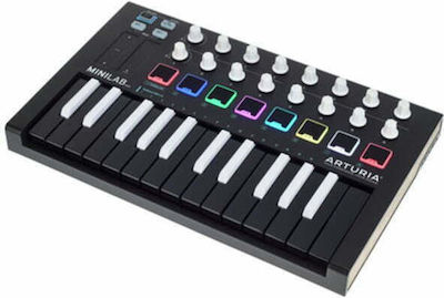 Arturia Midi-Tastatur MiniLab MK II mit 25 Tasten Beige Umgekehrt