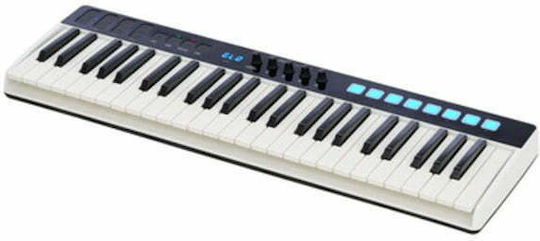 IK Multimedia Midi-Tastatur iRig Keys I/O 49 Keys mit 49 Tasten Silber
