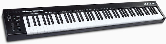 M-Audio Midi Keyboard Keystation 88 MK3 with 88 Keyboard Black