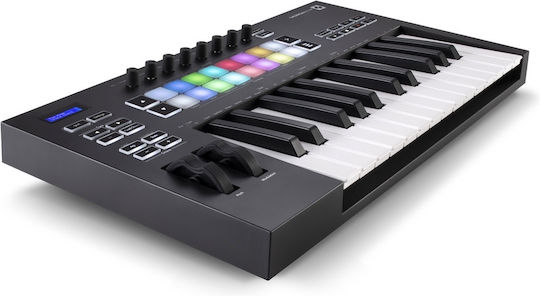 Novation Midi Keyboard Launchkey Mini MK3 with 25 Keyboard Black