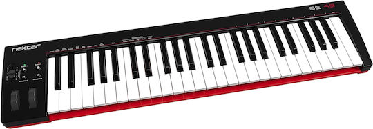 Nektar Midi Keyboard SE49 με 49 Πλήκτρα σε Μαύρο Χρώμα