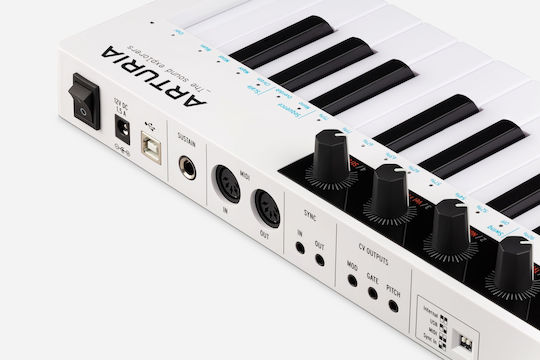 Arturia Midi Keyboard Keystep 37 with 37 Keyboard White