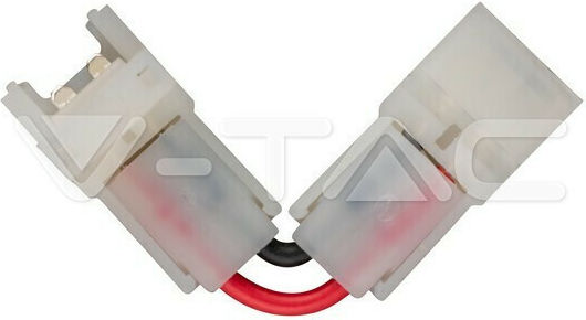 V-TAC Connector Γωνιακός για ταινία Led 8mm 2658