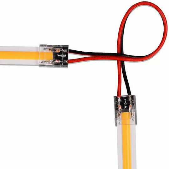 V-TAC Connector για Ταινία LED COB 10mm με Καλώδιο 2666