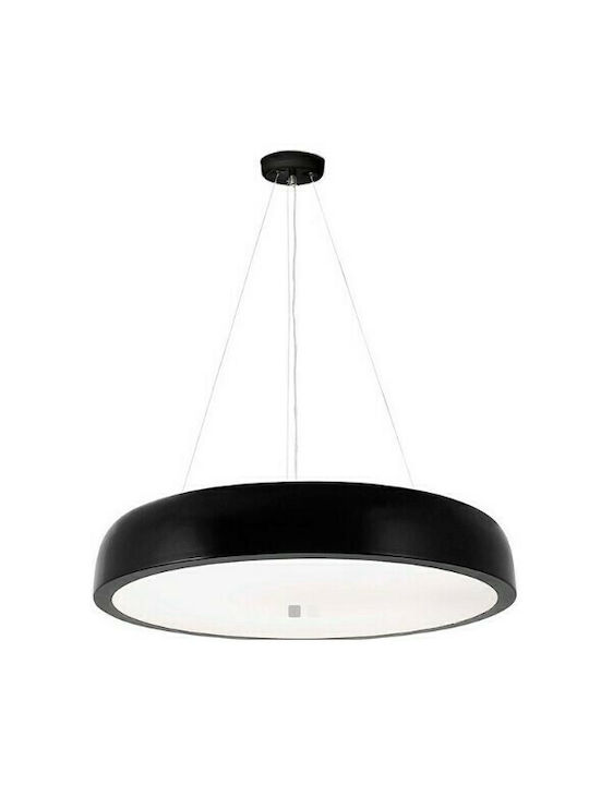 Faro Barcelona Cocotte Πλαφονιέρα Οροφής 43εκ. Μαύρη με Ενσωματωμένο LED