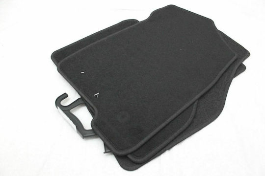 Petex Set of Front and Rear Mats 4pcs for Nissan Navara 2016+ Black