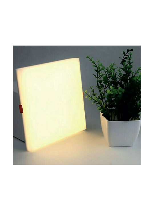 Atman Platz Vertieft LED Panel 36W mit Natürliches Weiß Licht 4000K