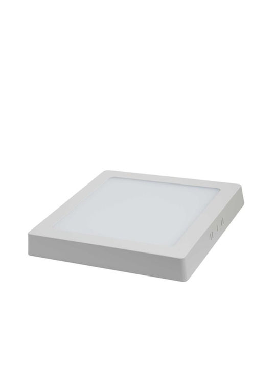 Geyer Square Outdoor LED Panel 18W with Cool White Light 6500K 22.5x22.5cm