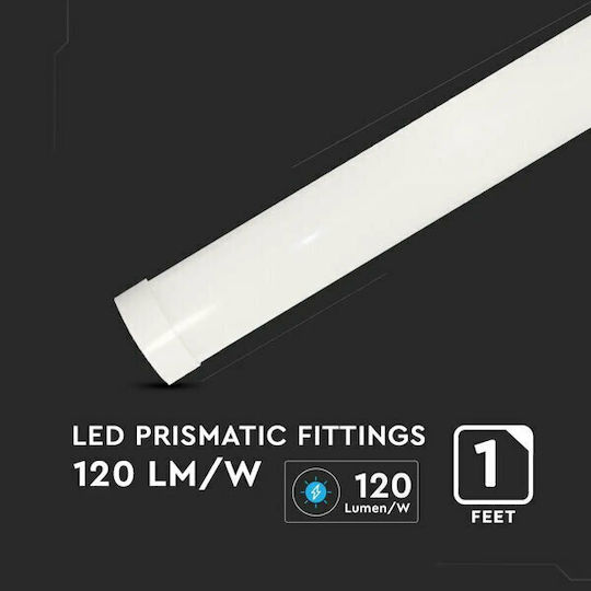 V-TAC LED Γραμμικό Φωτιστικό Οροφής 10W Φυσικό Λευκό IP20 με Ρυθμιζόμενη Ένταση Μ30xΒ7.5xΥ2.4εκ.