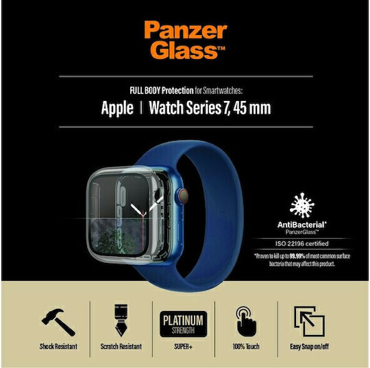 PanzerGlass Full Face Tempered Glass για το Apple Watch 45mm 1τμχ 3659