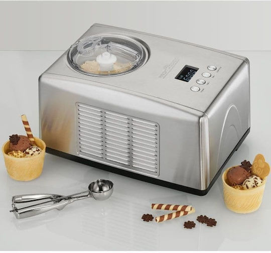 Profi Cook PC-ICM 1091 N Παγωτομηχανή 1.5lt Ασημί