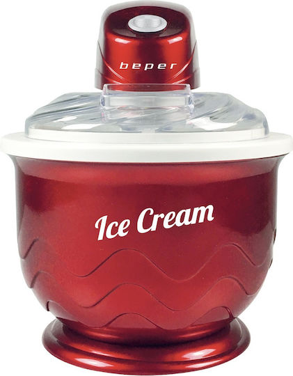 Beper BG.010Y Παγωτομηχανή 750ml Κόκκινη