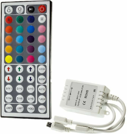 Optonica Ασύρματο Dimmer και RGB Controller IR με Τηλεχειριστήριο AC6307