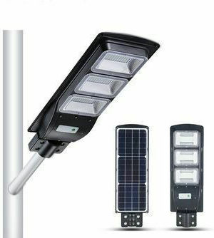 Foyu Lampă Solară Stradală 90W Alb Rece cu Senzor de Mișcare și Fotocelulă IP67